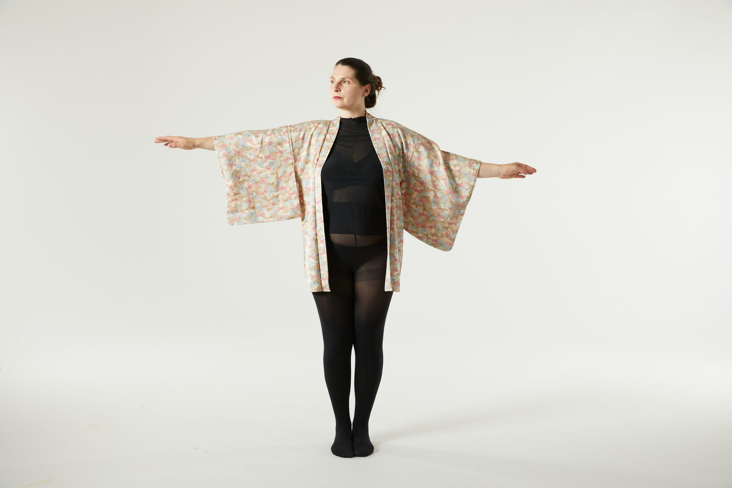 Silk Vintage Haori " Butterfly"