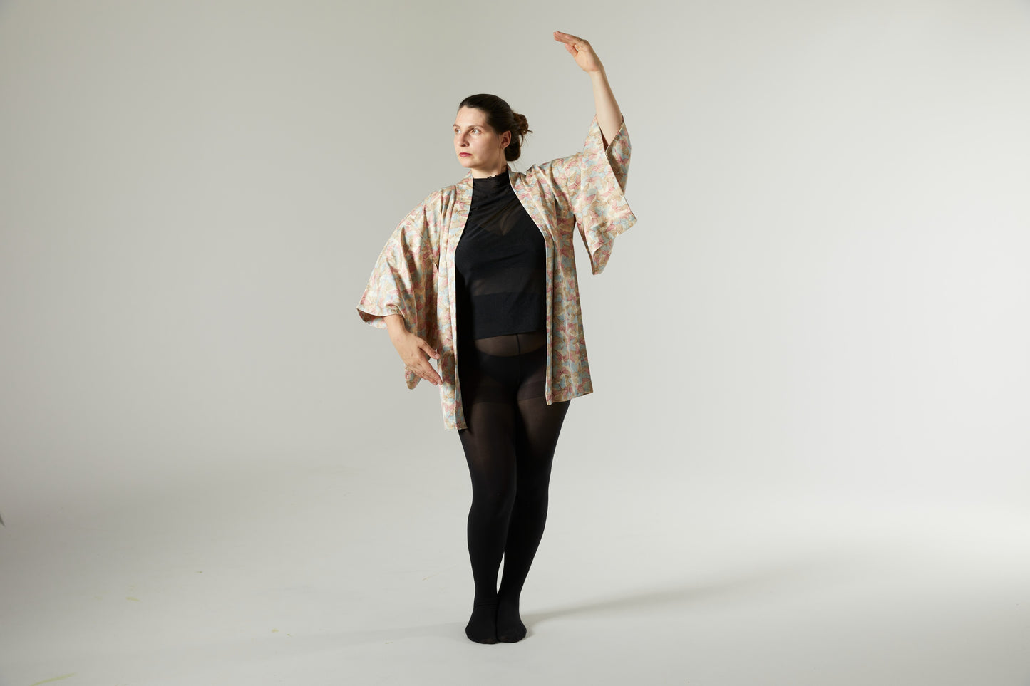 Silk Vintage Haori " Butterfly"