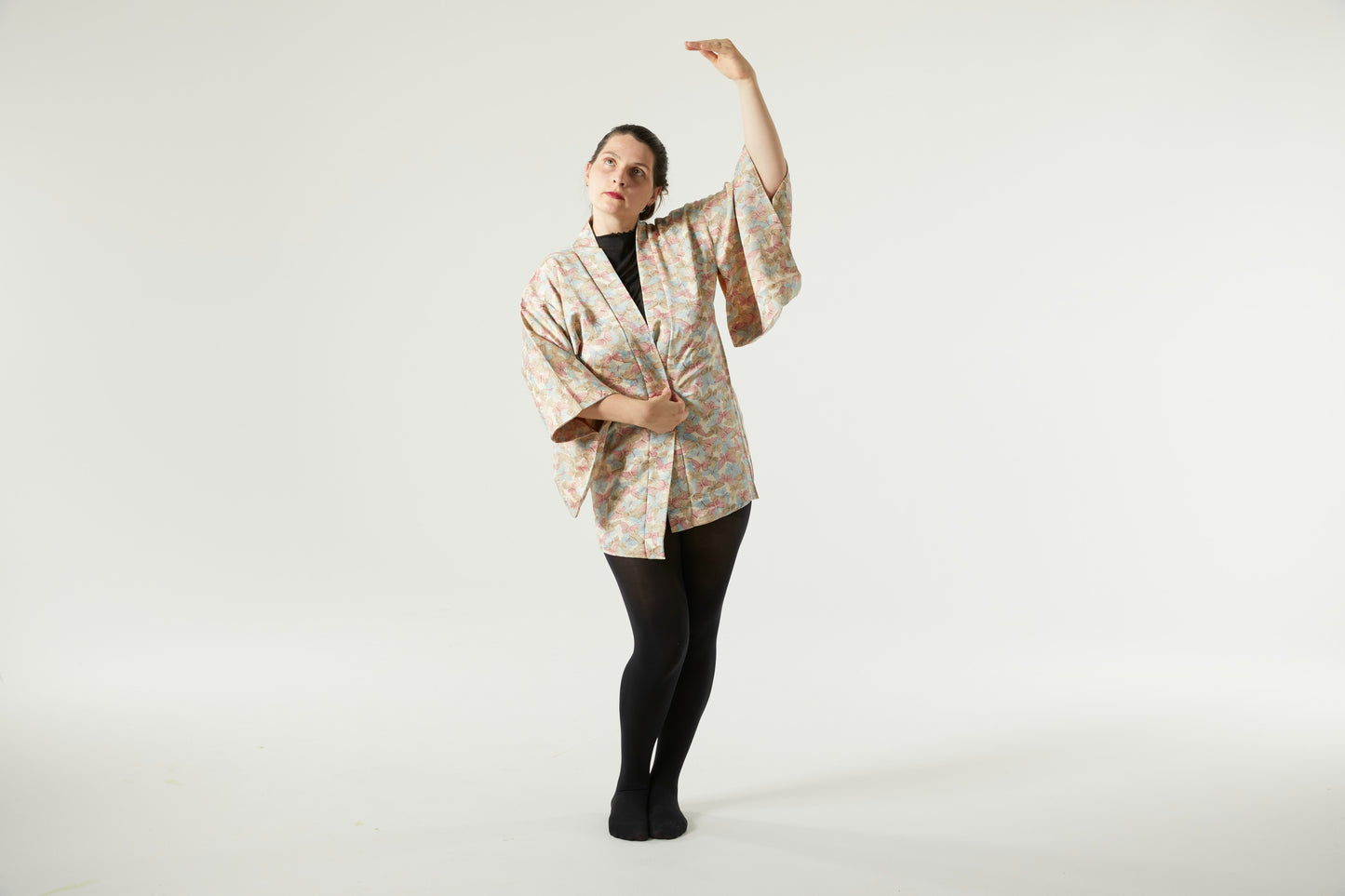 Silk Vintage Haori " Butterfly"