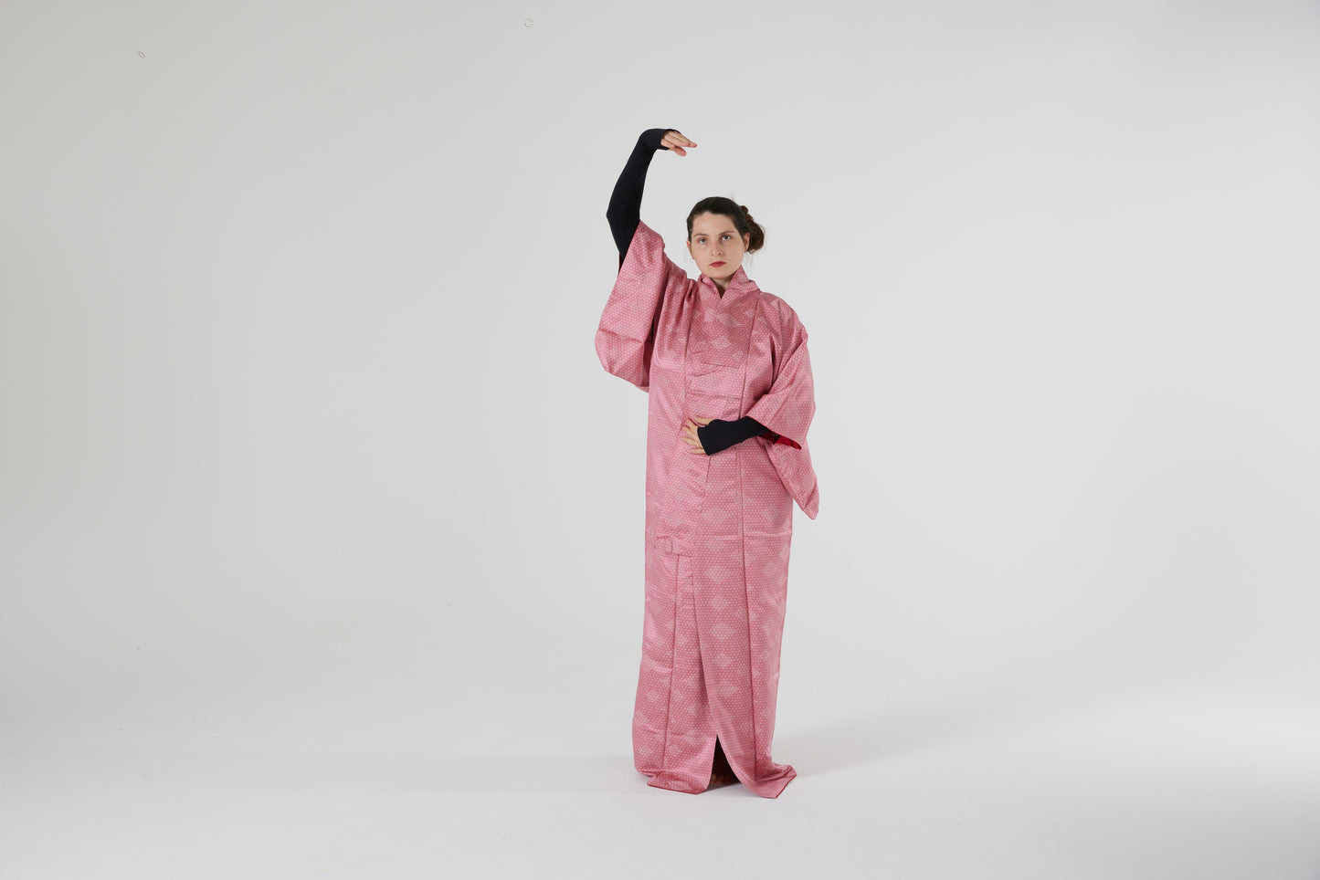 Pink Samurai Kimono: Grace Meets Strength