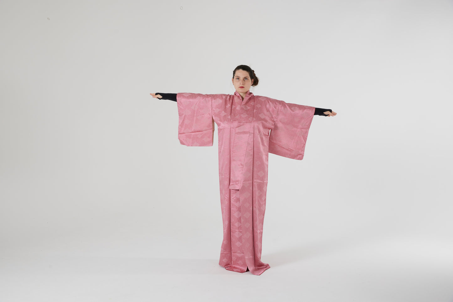 Pink Samurai Kimono: Grace Meets Strength
