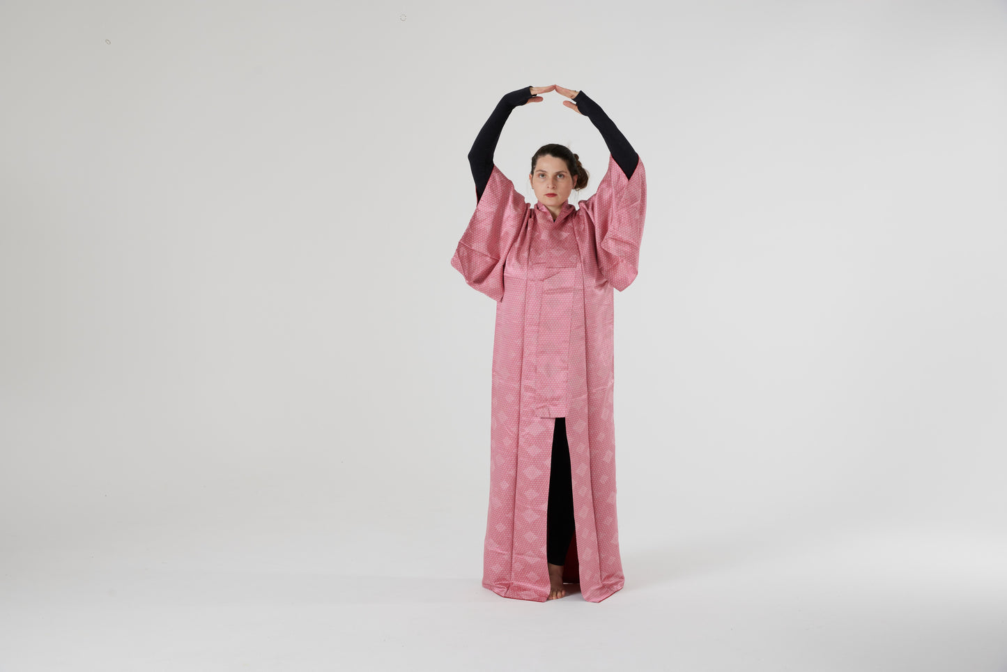 Pink Samurai Kimono: Grace Meets Strength