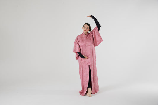 Pink Samurai Kimono: Grace Meets Strength